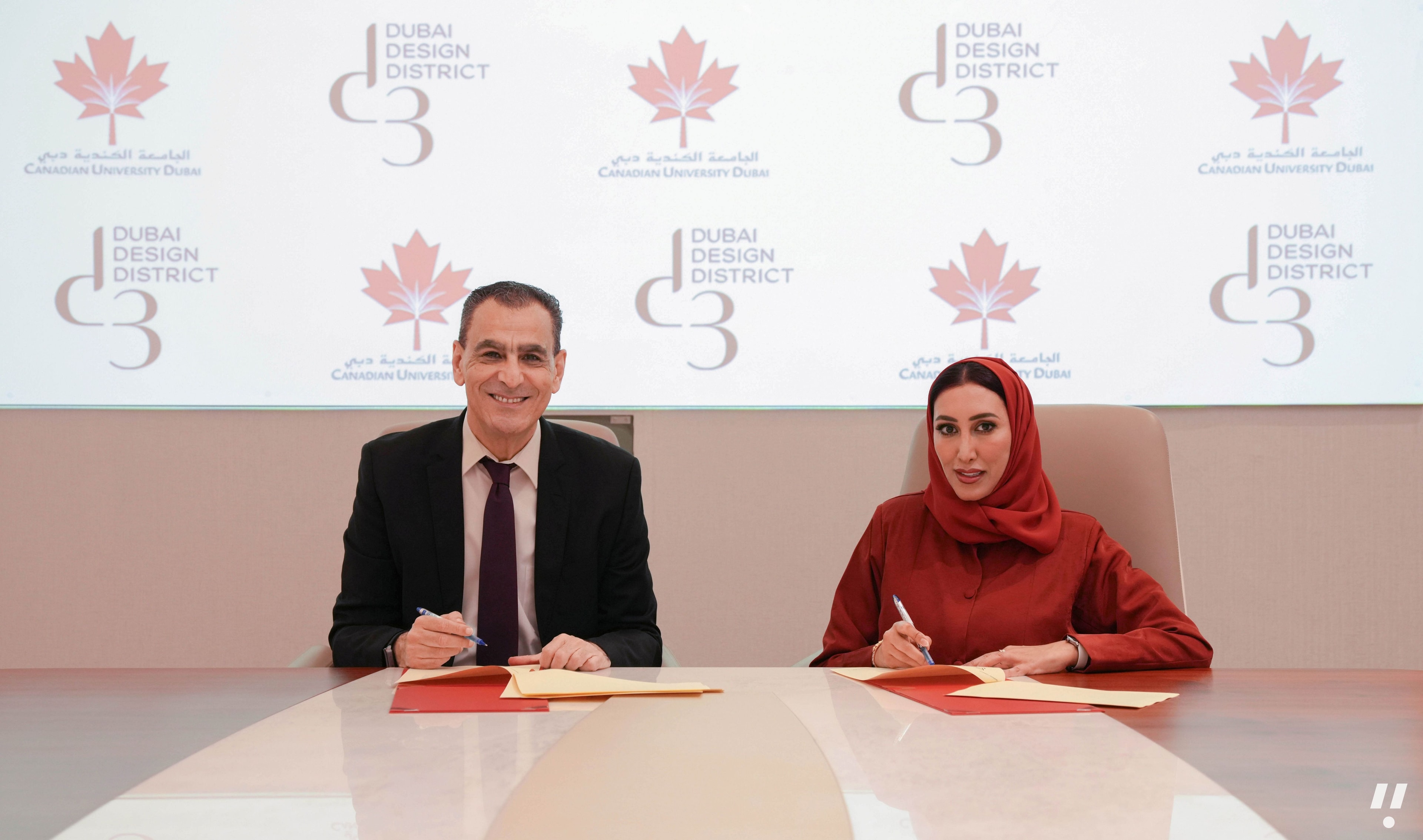 Dubai Design District and Canadian University Dubai Sign MoU on Design Talent