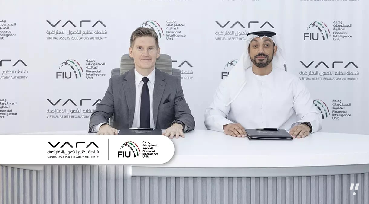 UAE FIU and VARA Sign MoU on Virtual Asset Financial Crime