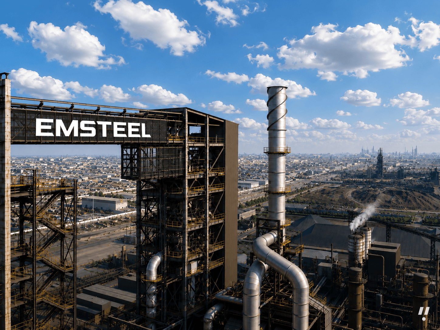 EMSTEEL Turns Steel and Cement By-Products into Feedstock